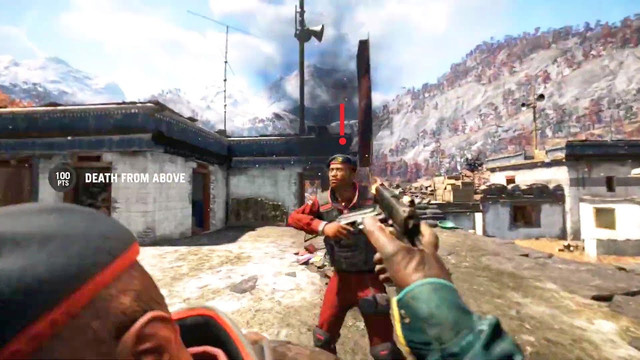 Far Cry-4 Stealth Badass Kills - Outpost Liberation - John Wick Gameplay 