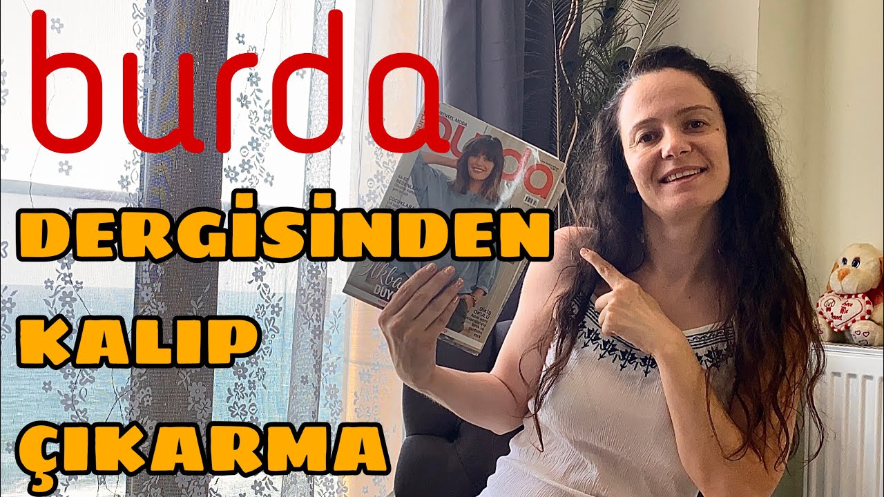 DETAYLI ANLATIM (Burda Dergisinden Kalıp Nasıl Çıkarılır)