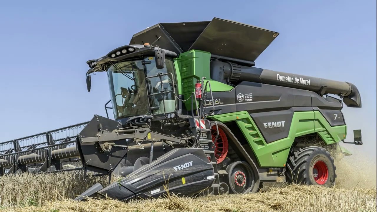 Démo Up'Agri Fendt IDEAL 7T et IDEAL 8T IDEALdrive