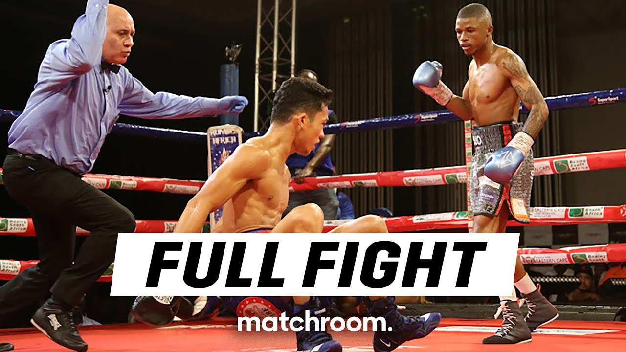 Sivenathi Nontshinga vs Regie Sugnanob (Full Fight)