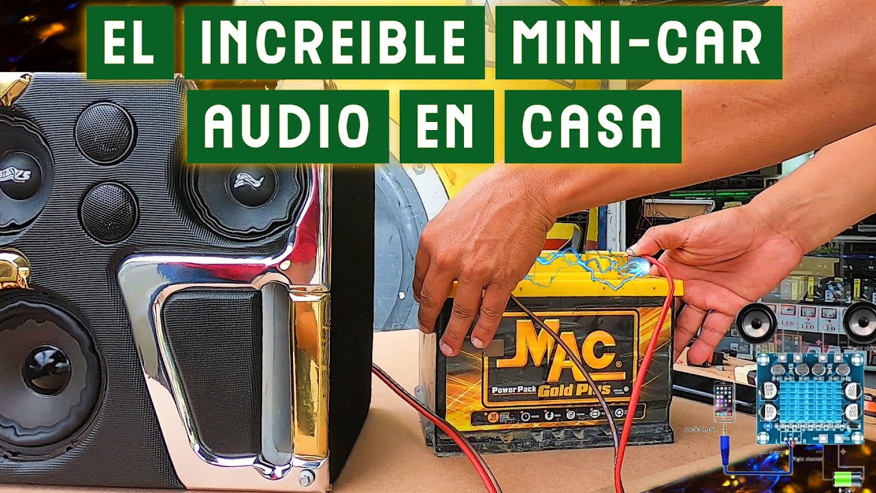 UN INCREIBLE MINI-CAR AUDIO SYSTEM