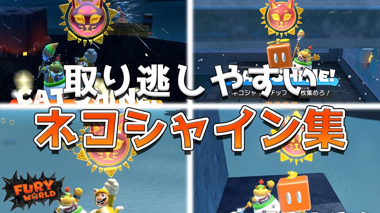 フューリーワールド　取り逃しやすいネコシャイン集