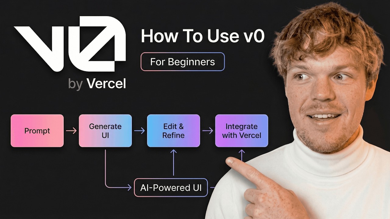 Как использовать v0 от Vercel для начинающих