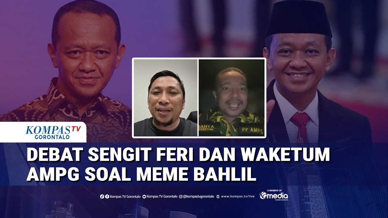 Debat Sengit Feri Amsari Waketum AMPG Soal Kasus Meme Bahlil Lahadalia