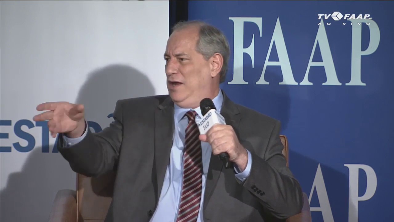 SABATINA ESTADÃO / FAAP - CIRO GOMES - ELEIÇÕES 2018