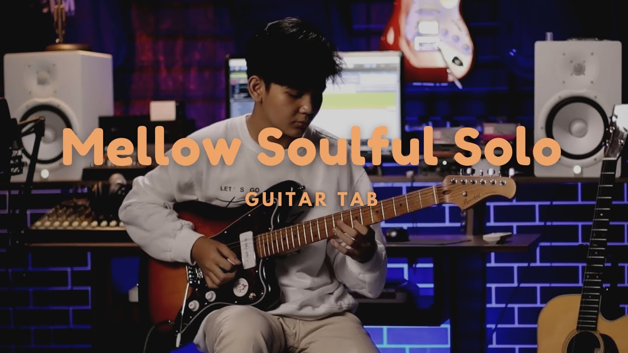 Spicy Solo over a Sweet Backing Track | Ballad Guitar Solo | Tab | Abim Finger