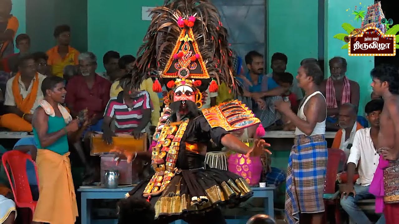துச்சாதனன் புலி ஆட்டம் ஆரம்பம் -சூது விளையாட்டுக்கு பின் பகுதி -5 | #தெருக்கூத்து #mahabharatham