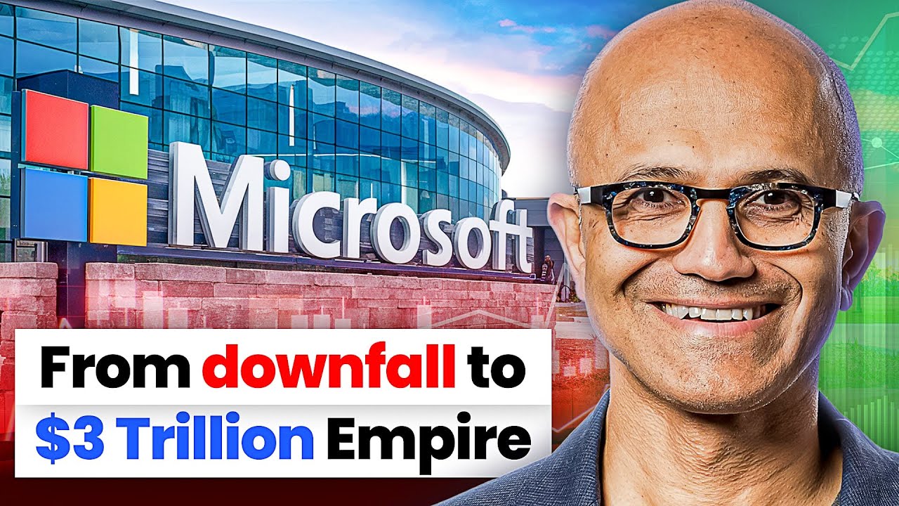 How Satya Nadella Made DEAD Microsoft a $3 Trillion Giant!