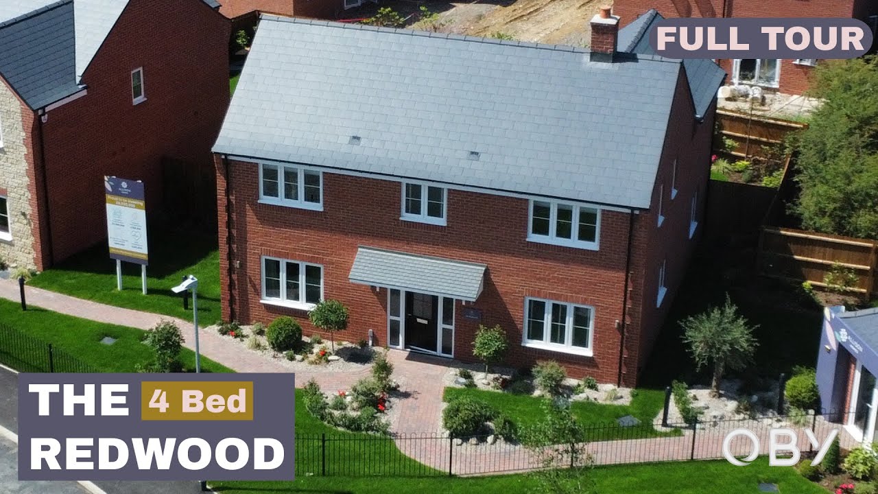 The Redwood - Stunning 4 Bedroom Showhome • Allison Homes Manthorpe Chase #property #realestate #uk 