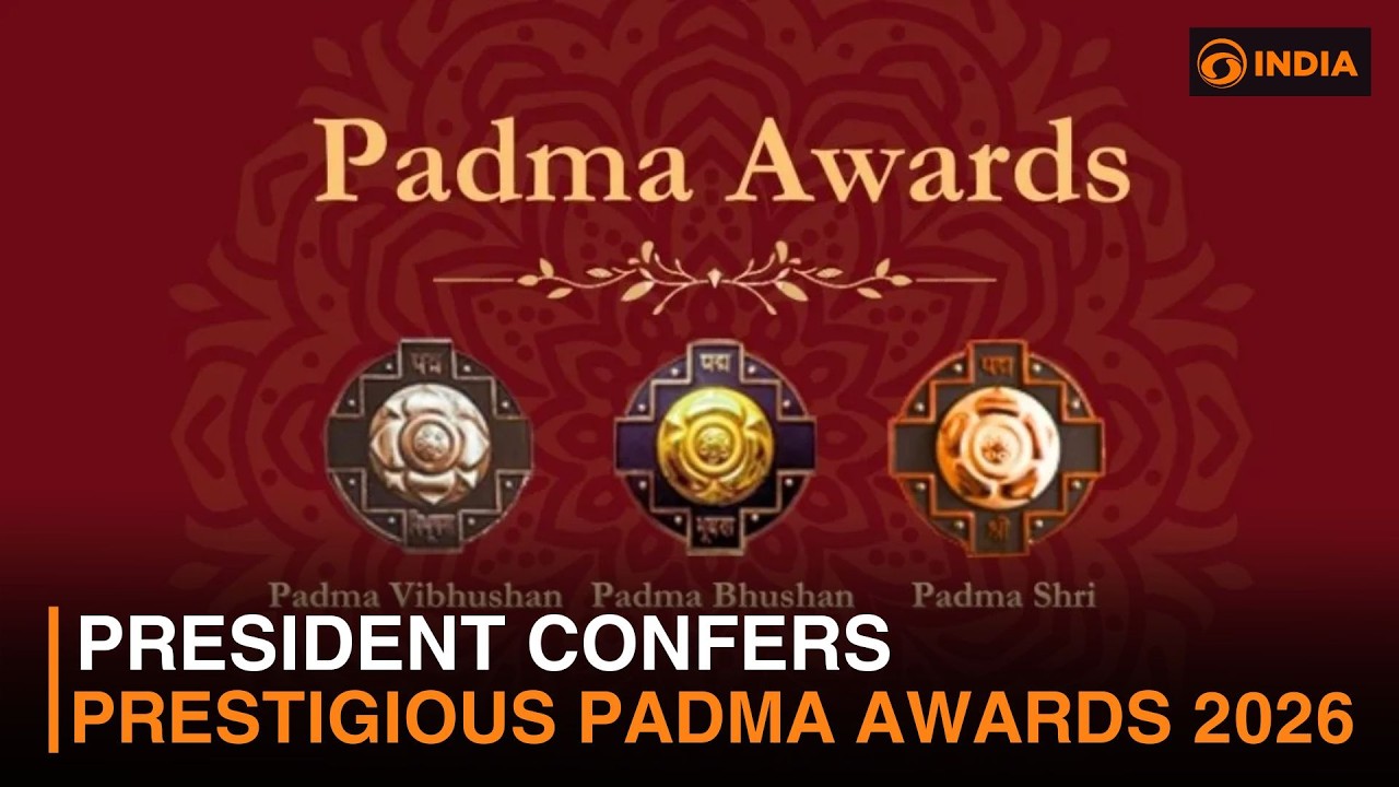 Padma Awards 2026 Celebrate India&rsquo;s Distinguished Achievers | DD India