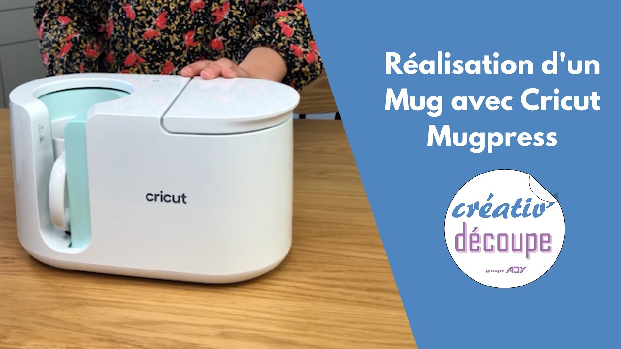 Réalisation d'un mug avec Cricut Mugpress