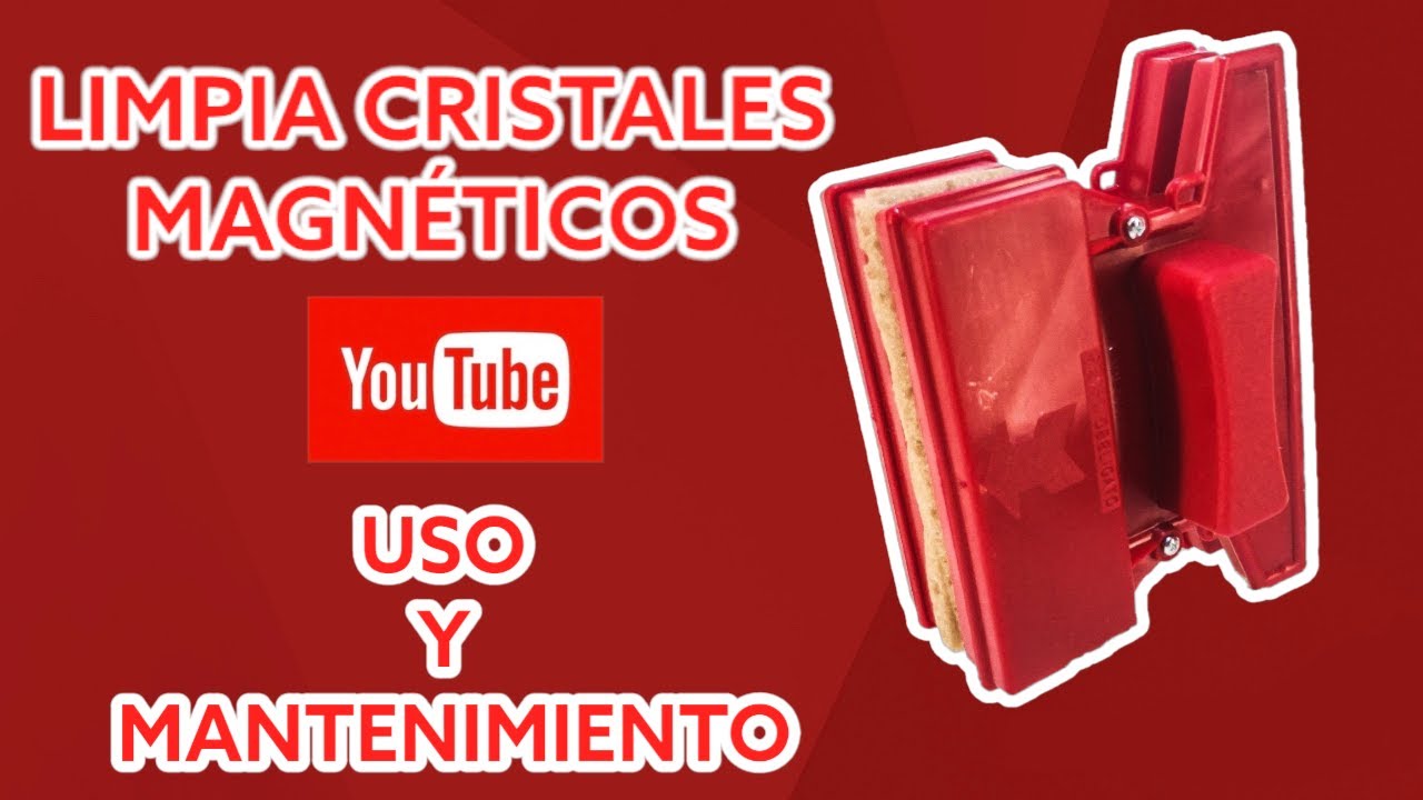 Limpia cristales magneticos.. Tutorial