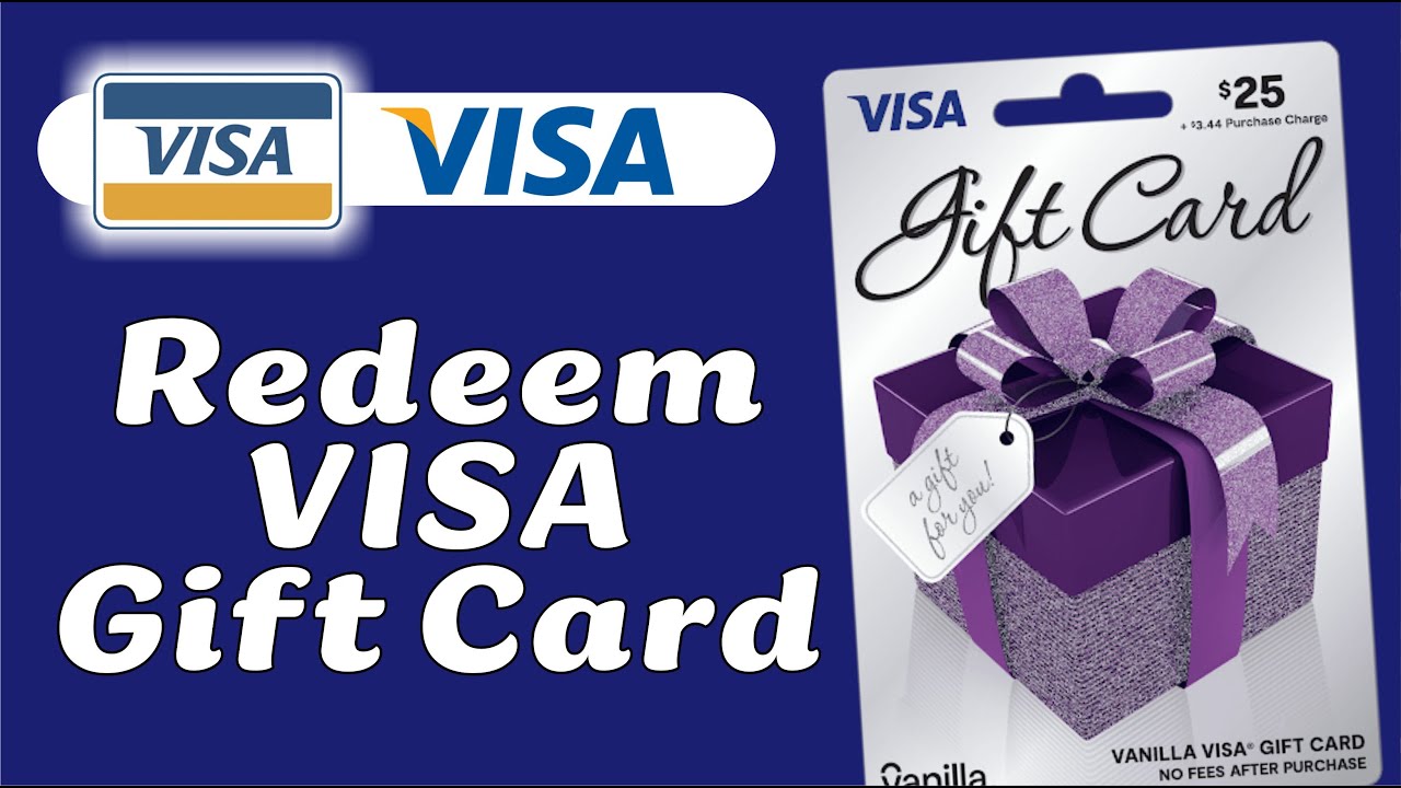 How to Redeem Visa Gift Card in 2026