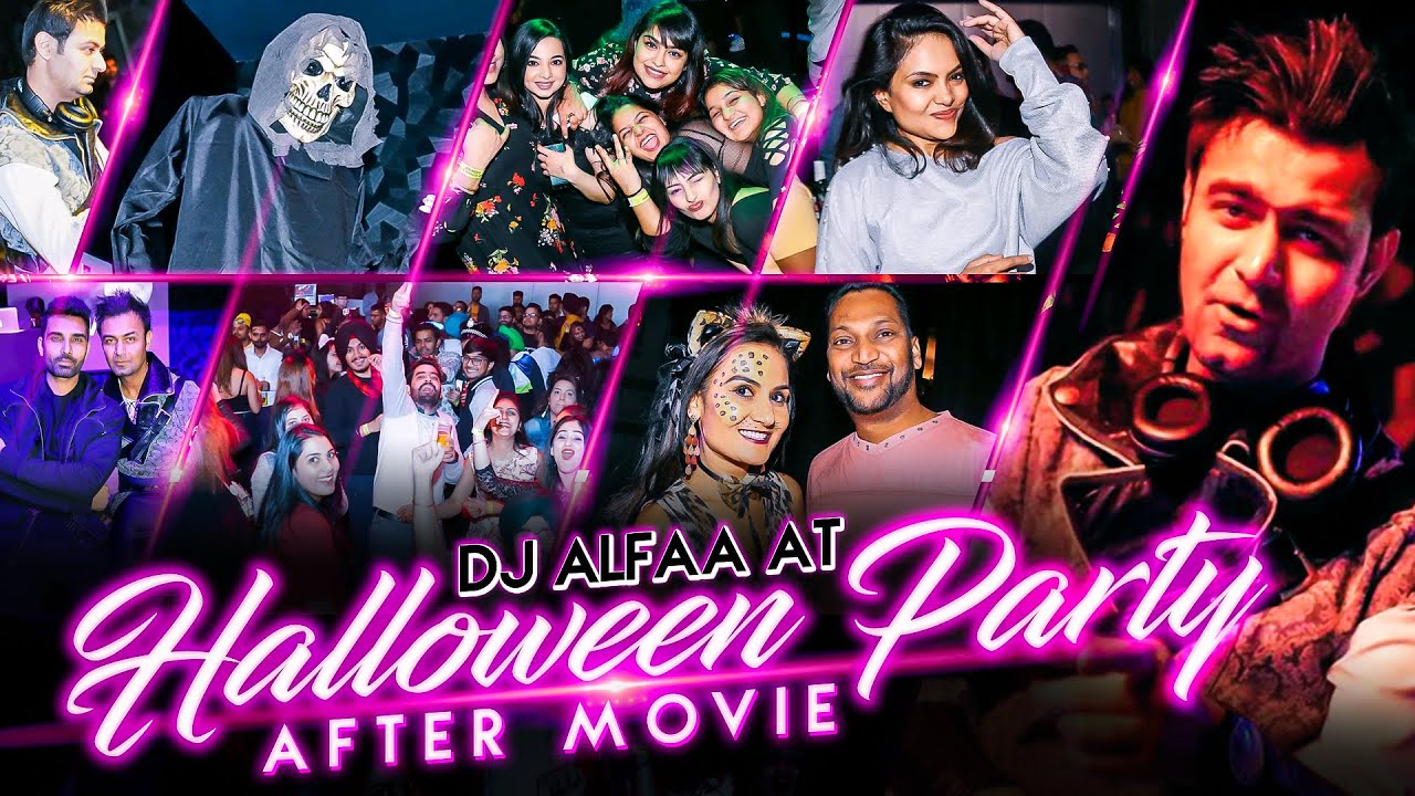 DJ Alfaa at the Halloween Party 2019