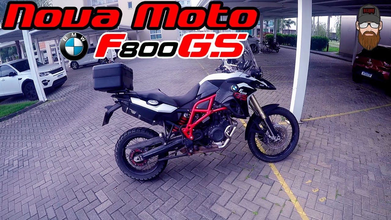 BMW F 800 GS — MINHA NOVA MOTO 😁
