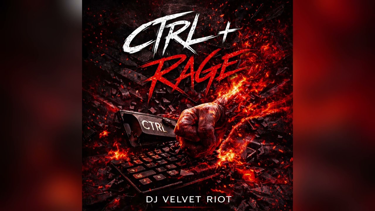 CTRL + RAGE – DJ Velvet Riot | Industrial Metal Rock (Official Audio)