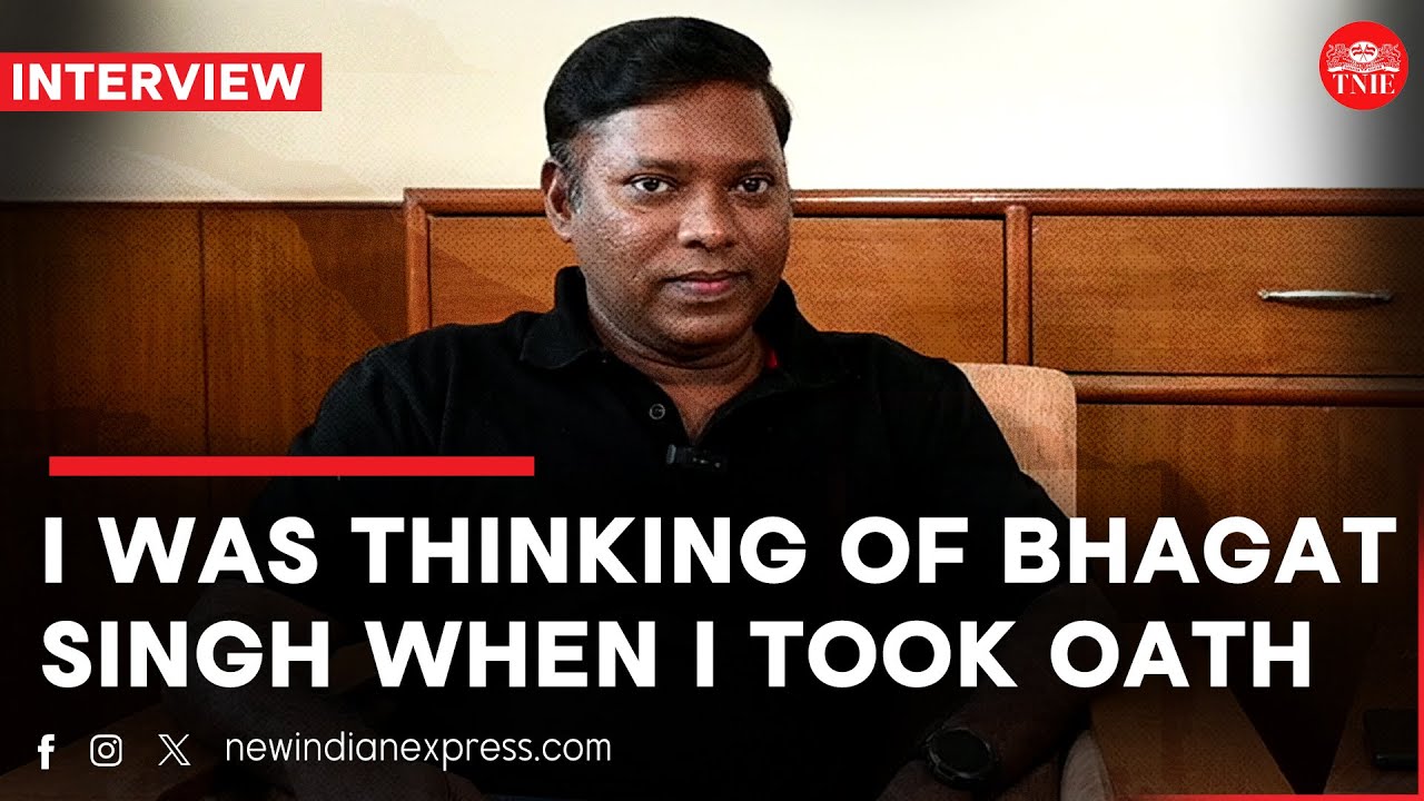 IAS officer turned MP Sasikanth Senthil says I was thinking of Bhagat Singh when I took oath