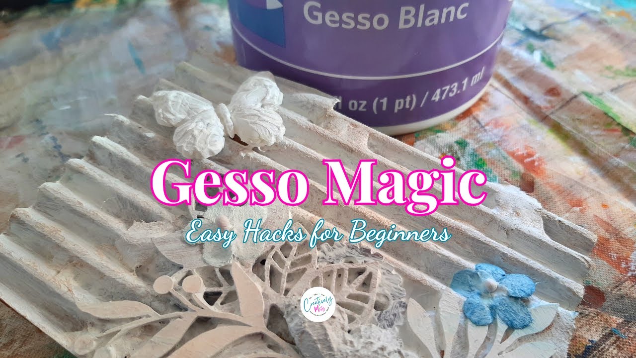 Gesso Magic: простые советы для начинающих и как использовать грунтовку в смешанной технике