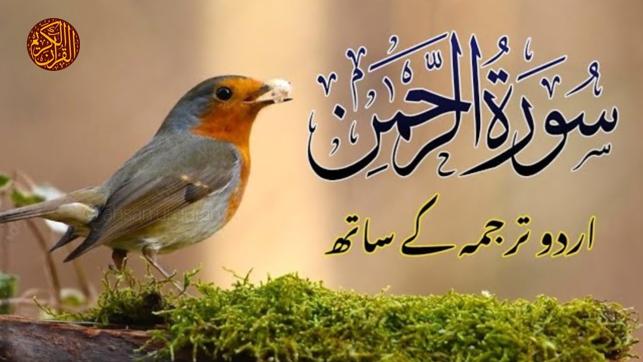 Surah Rahman With Urdu Translation full Qari Al Sheikh Abdul Basit Abdul Samad ( Ahsan Ul Quran )