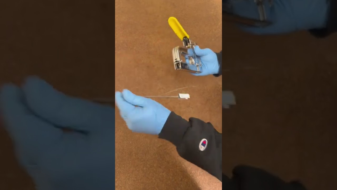 How to Load a STAPLE GUN!