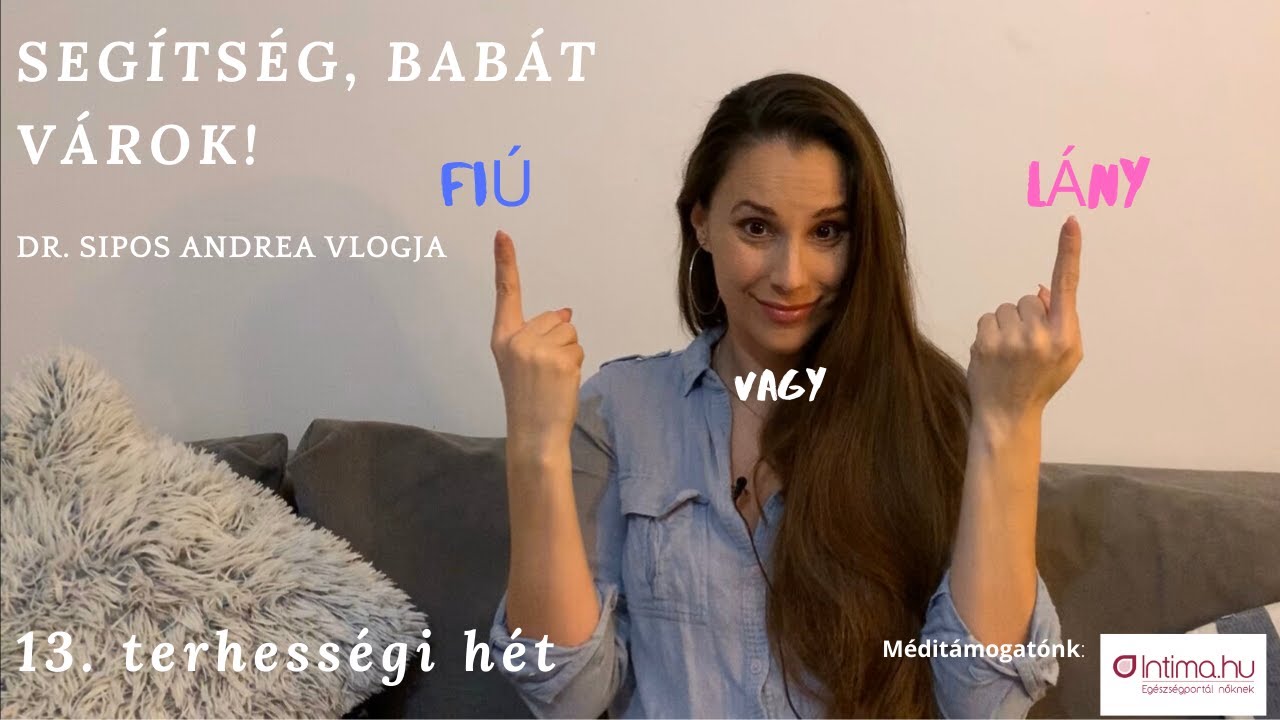 13. terhességi hét. Fiú vagy lány?
