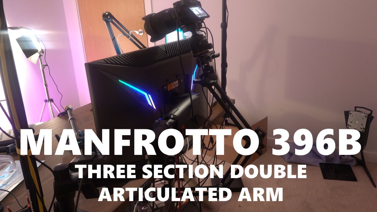 Manfrotto 396B - The Three Section Double Articulated Arm