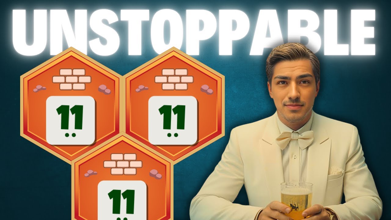 «11 — это ЛУЧШИЙ ролл в Catan!»