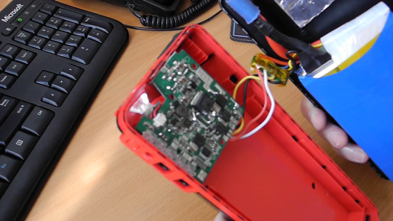 Разборка пуско-зарядного устройства CARKU E-POWER-21.