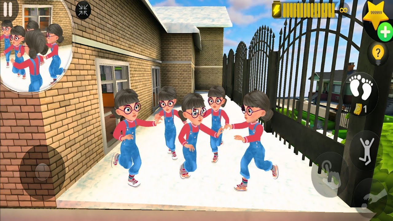 SURROUNDED BY MISS T CLONES! HELP! 😱 | Scary Teacher 3D