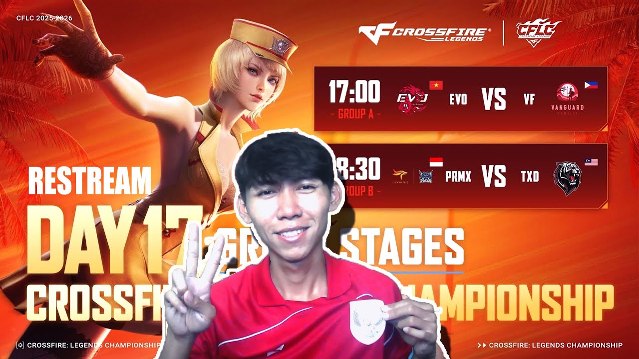 RESTREAM Tournament CrossFire: Legends Championship Group Stage - Minggu 4 Hari 2