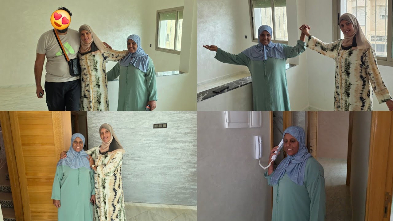 تحت طلب المتابعين🤗شاركت معاكم الدار بتافاصل🏠نهار مطرطق في الدار جديدة🏠انا وختي وراجلى👩‍❤️‍👨