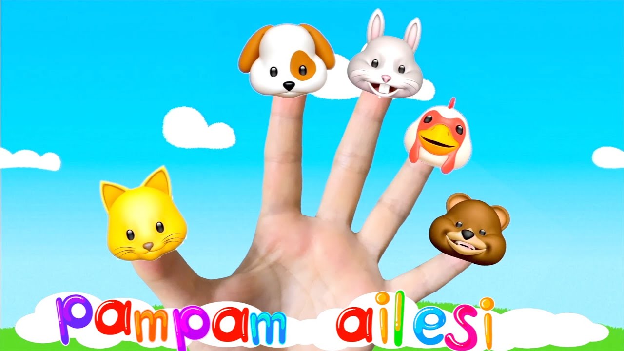Kedi Parmak Miyav - Hayvan Sesleri - Pampam Ailesi