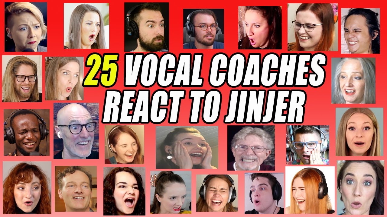 The Best Vocal Coach Reactions To Jinjer Pisces Compilation