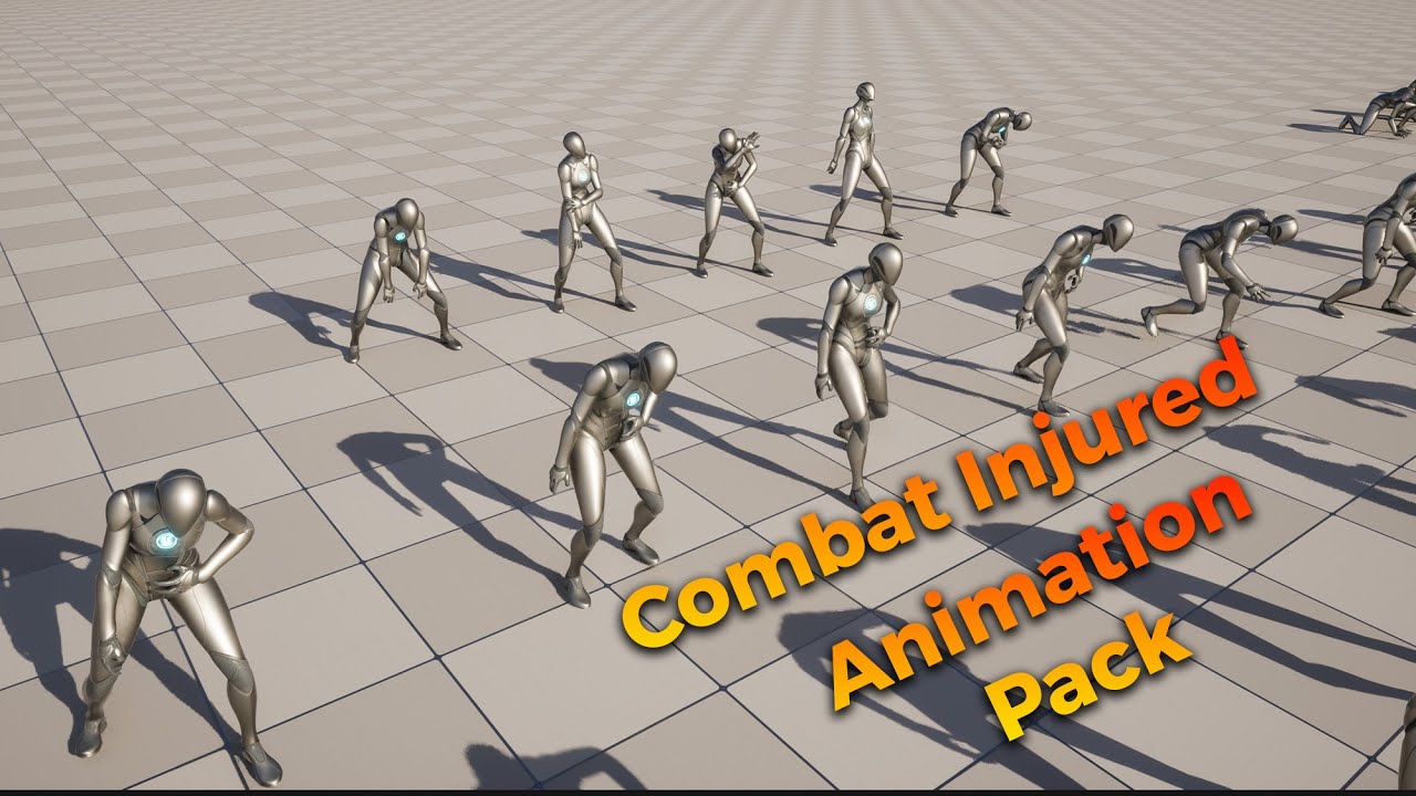 Combat Injured Animation Pack I Grab it now