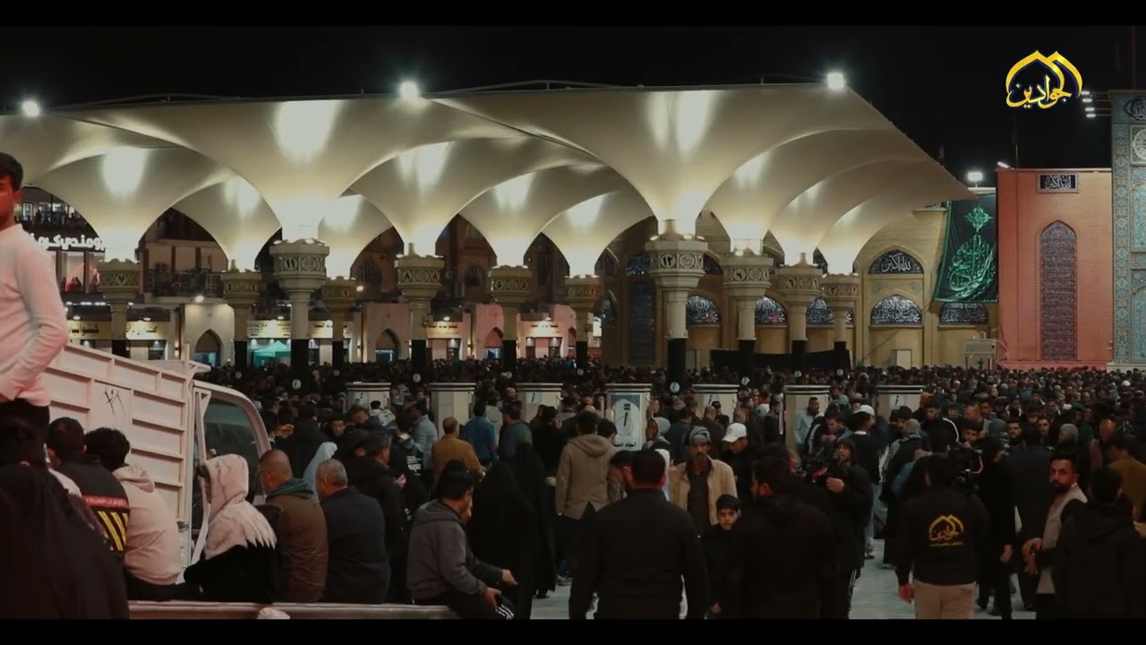 على طريق الشوق خطوات الحزن تجسد لوحة الحزن الكاظمي في أيام فاجعة استشهاده الأليمة.