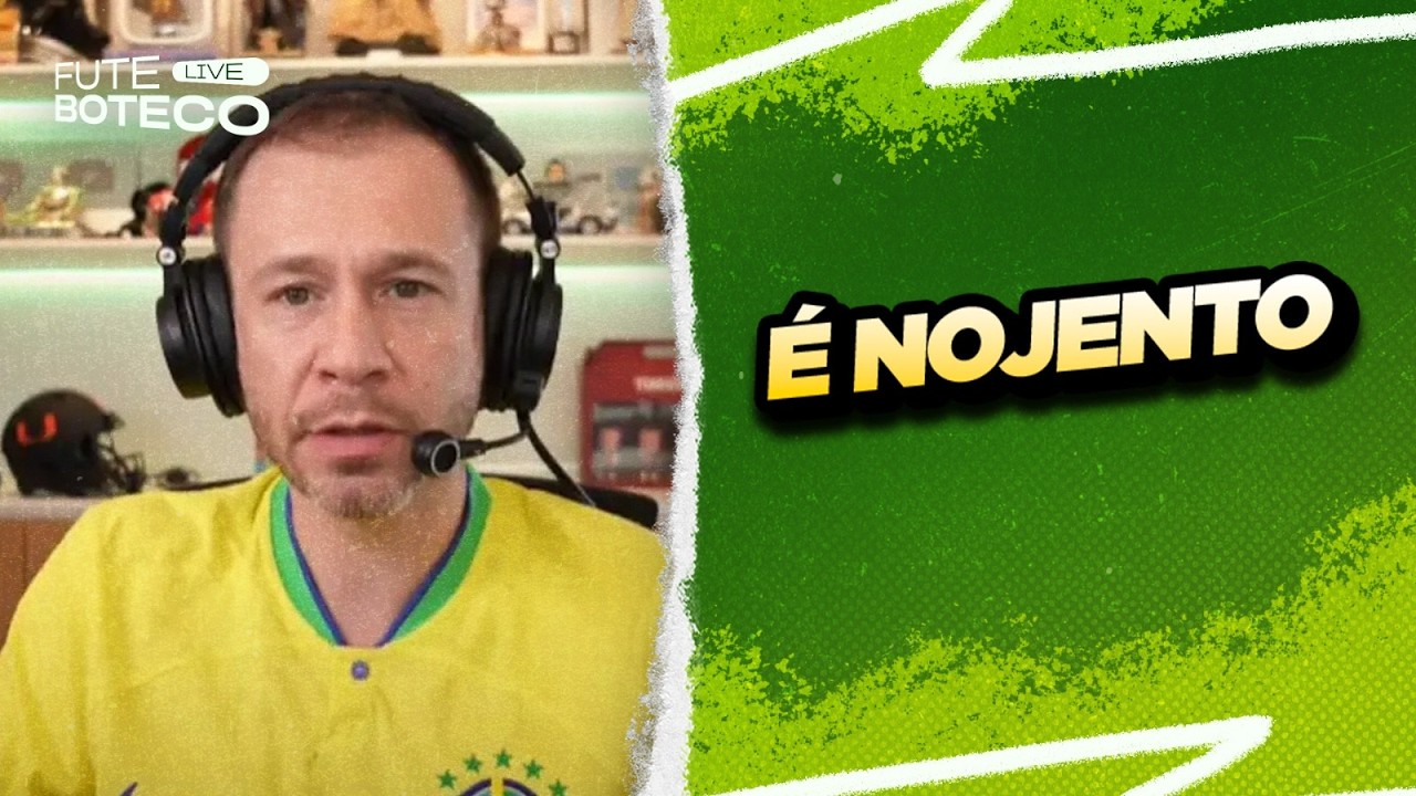 TIAGO LEIFERT PERDE A LINHA COM O FLAMENGUISMO DOENTE