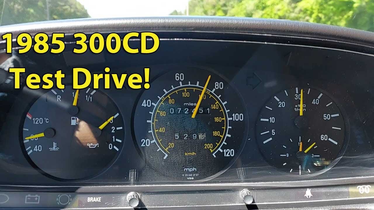 1985 Mercedes 300CD - Part 2 Test Drive!!!