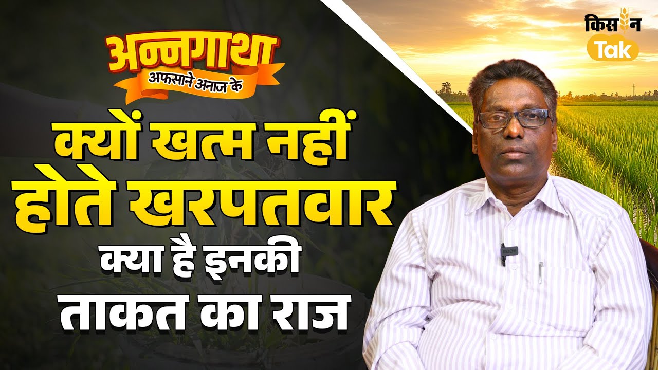 किसानों की बड़ी समस्या खरपतवार | क्या Glyphosate है हल? Pro T.K Das ने बताए उपाय | Annagatha Podcast