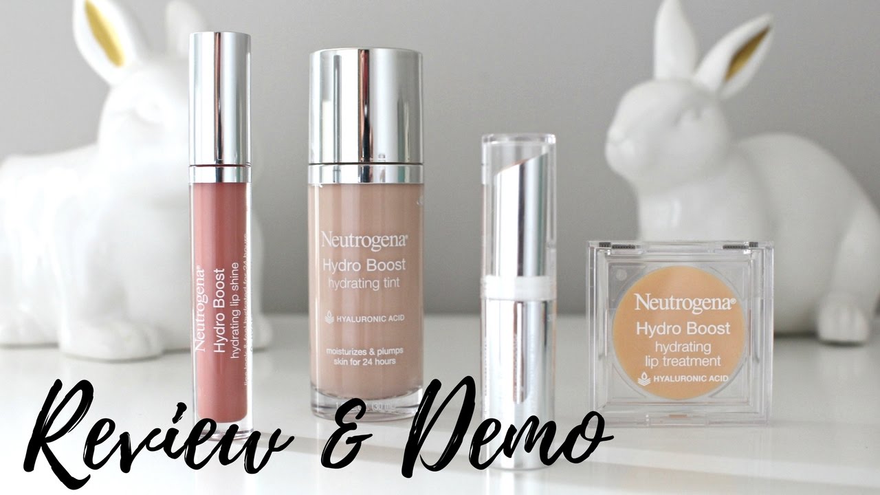 Neutrogena Hydro Boost Makeup Range Review!