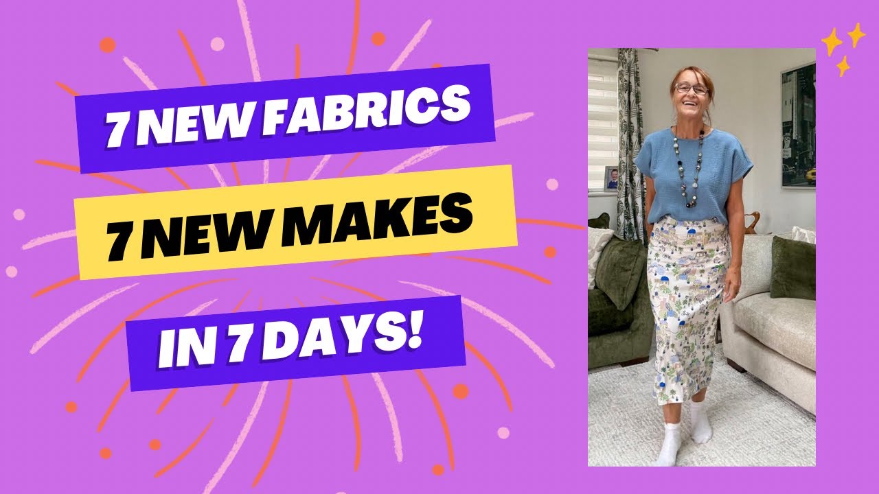 New Fabric Haul and a rail full of new makes