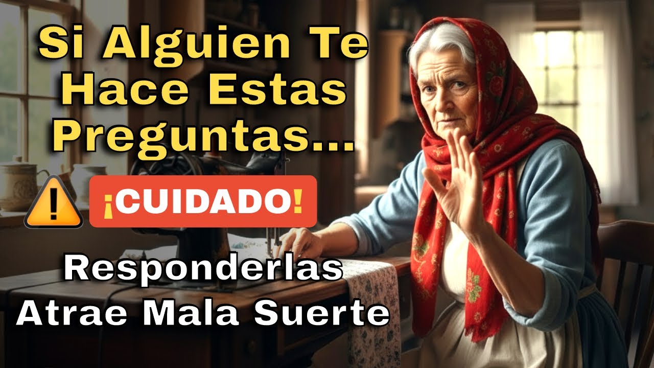 ⚠️Si Alguien Te Hace Estas 5 Preguntas, ¡CUIDADO! Responderlas Atrae Mala Suerte