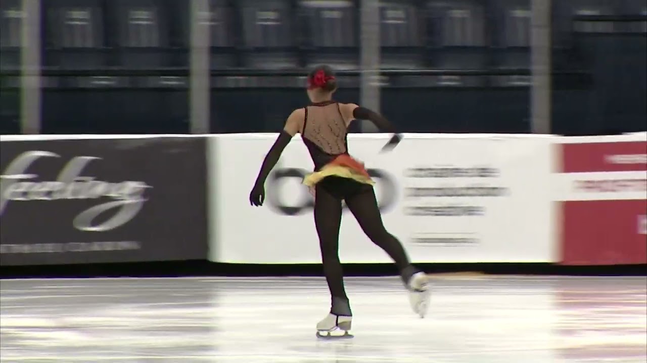 Finale Championnat Section Québec 2024 Sherbrooke Juvéniles Dames Savannah Claudia Chevrier