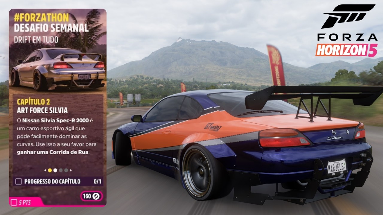 Desafio Semanal Drift em Tudo | Forza Horizon 5