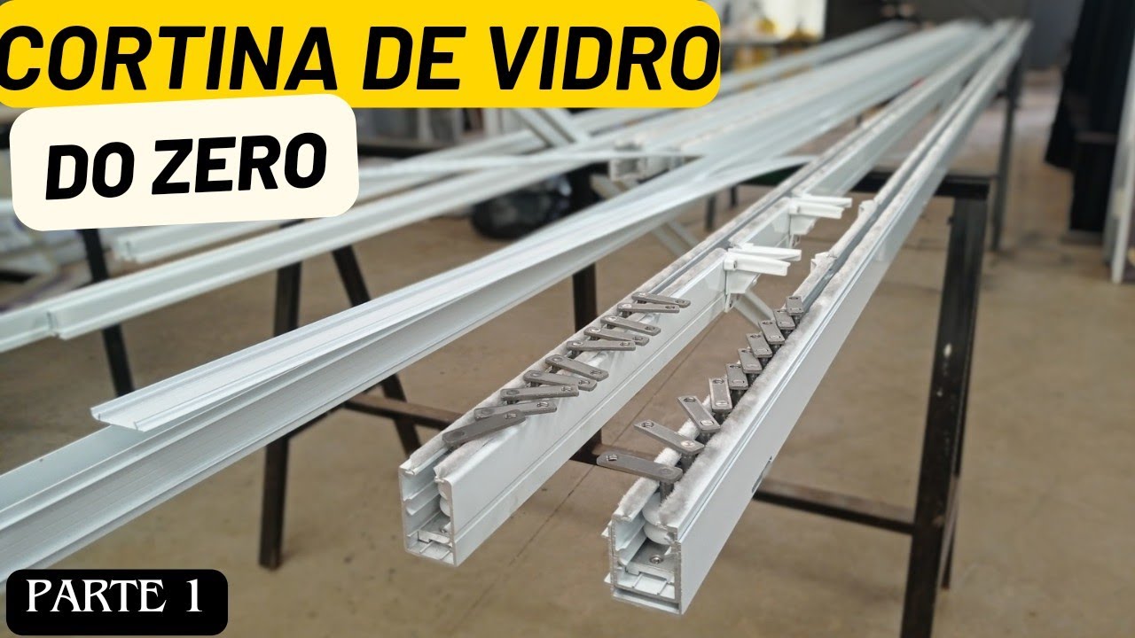 Cortina de vidro do zero, parte 1
