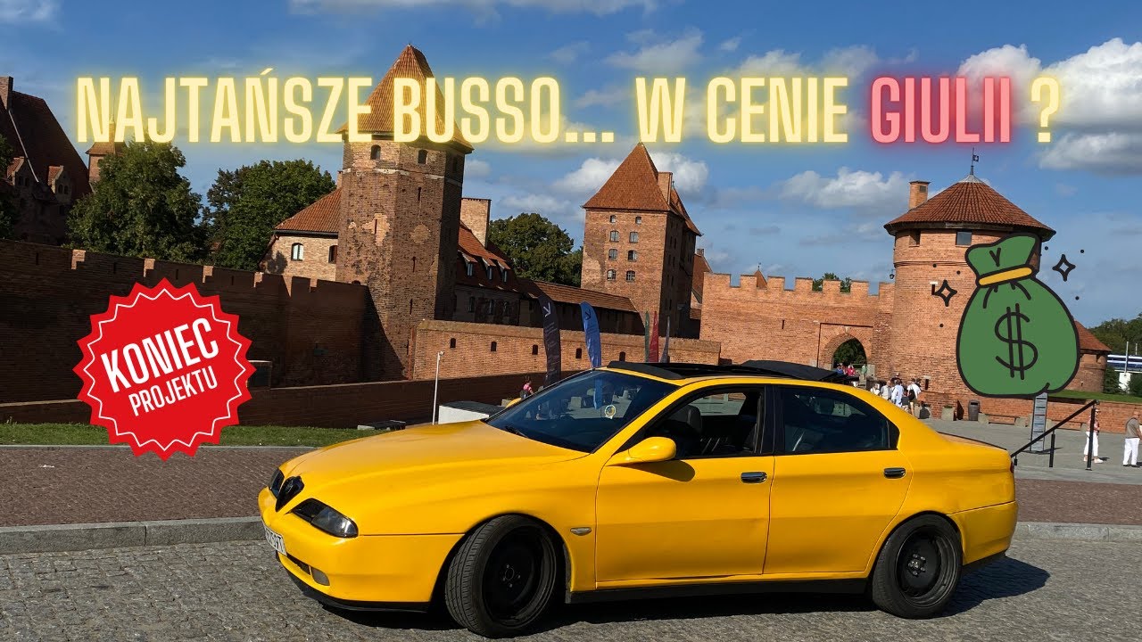 NAJTAŃSZE #BUSSO W CENIE GIULII ?  Wielkie podsumowanie faltdach, kolor&hellip; #alfaromeo #166 #Projekt166