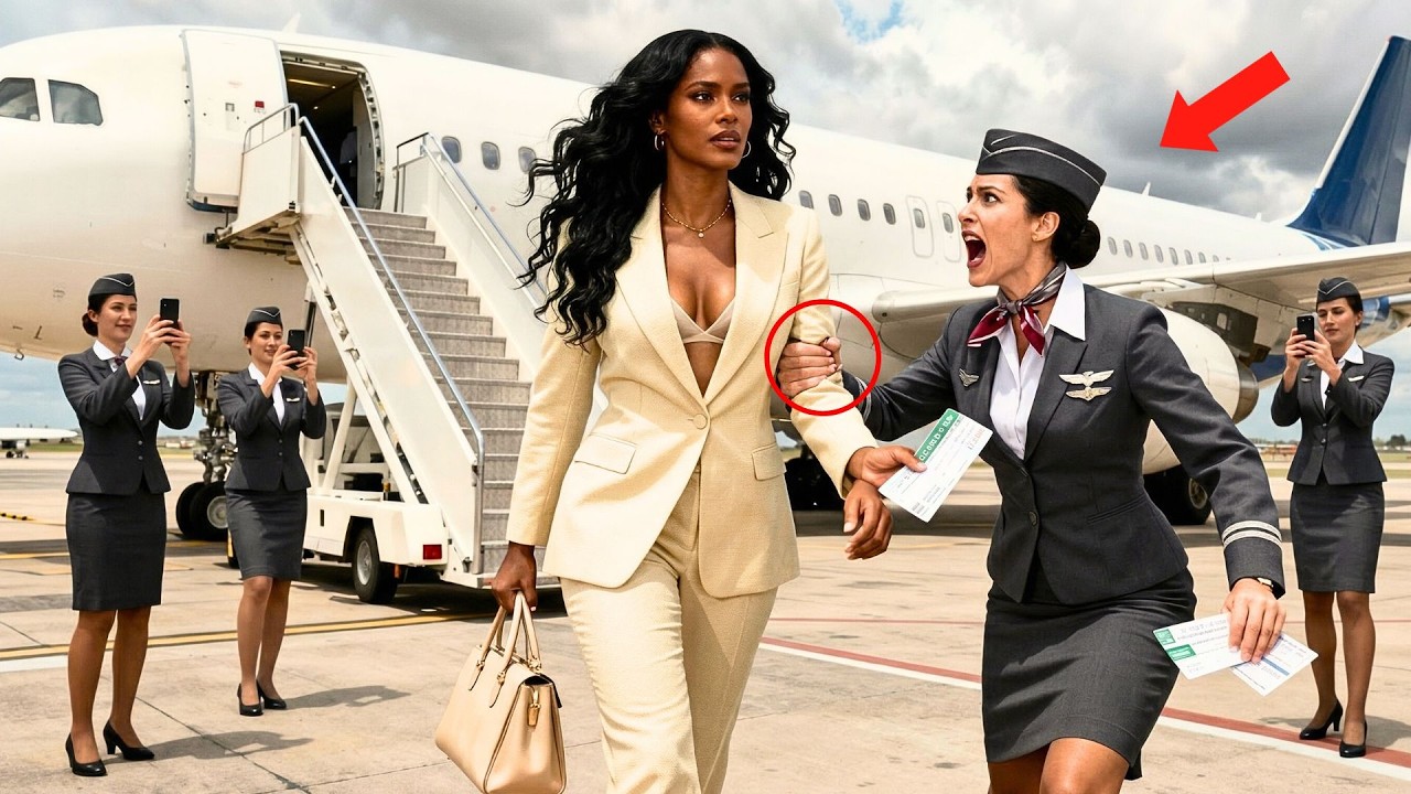 Hôtesse dit qu’une femme noire ne peut pas payer le jet – Elle possède la compagnie et licencie