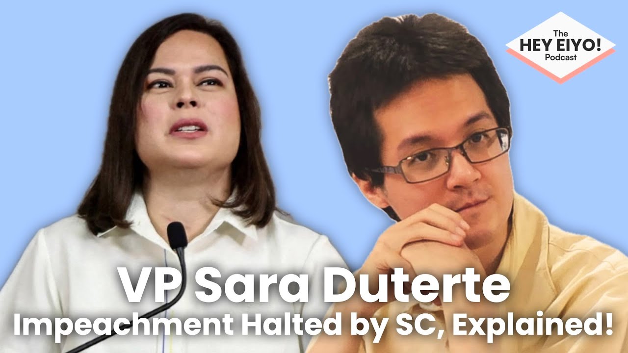 VP Sara Duterte Impeachment Halted by the SC, Complainant Breaks It Down | Hey Eiyo! Highlight