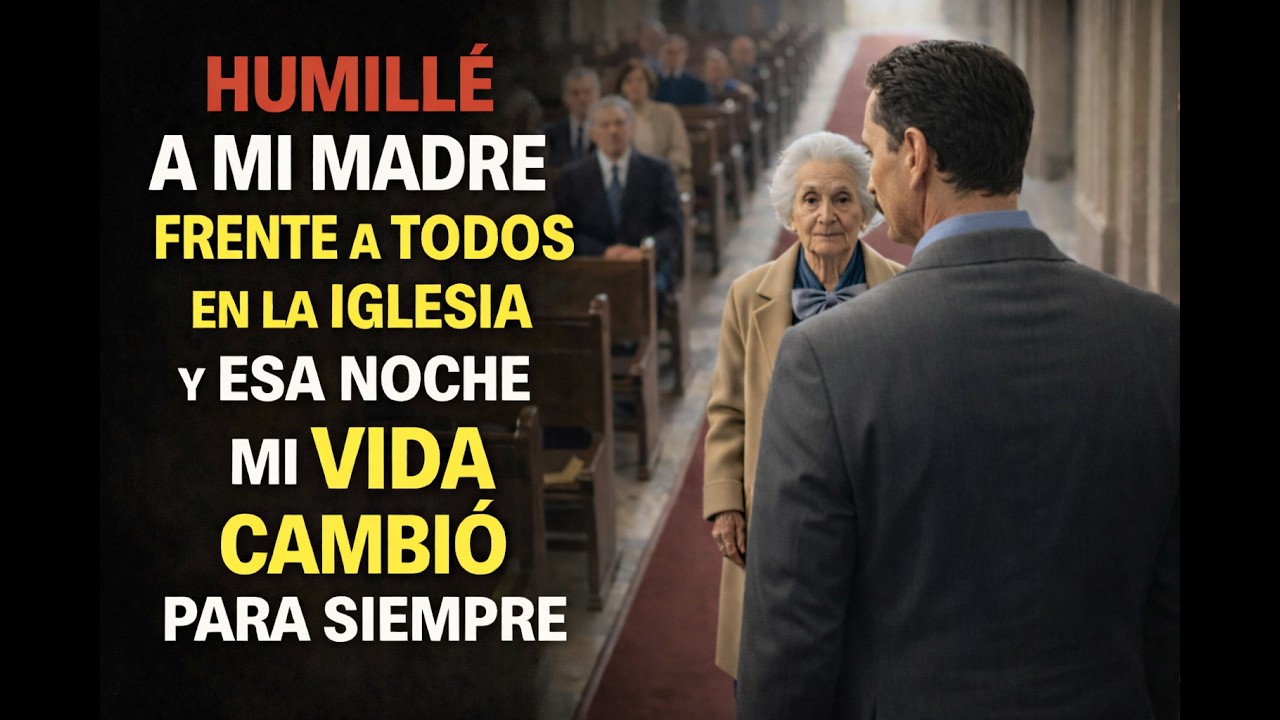 Humillé a Mi Madre Frente a Todos en la Iglesia y Esa Noche Mi Vida Cambió Para Siempre