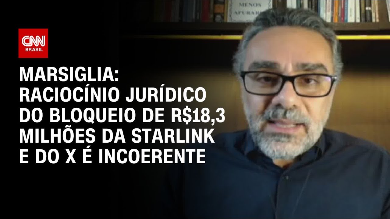 Marsiglia: Racioc&iacute;nio jur&iacute;dico do bloqueio de R$18,3 milh&otilde;es da Starlink e do X &eacute; incoerente | 360&deg;