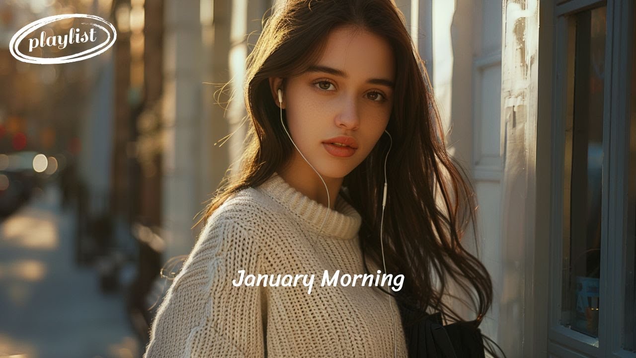 January Morning | Зимнее утро Поездка на работу 3 часа BGM 🎧 Заряд энергии